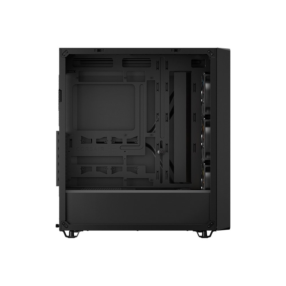 Imagem 3 de 10 do produto Gabinete Gamer Corsair 3200D RS ARGB, Mid-Tower, Performance, Lateral em Vidro Temperado, Preto - CC-9011344-WW