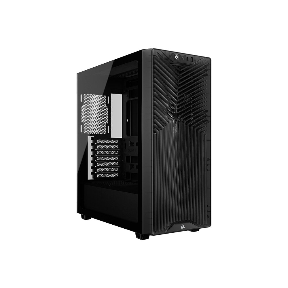 Gabinete Gamer Corsair 3200D RS, Mid-Tower, Performance, Lateral em Vidro Temperado, Smoke - CC-9011336-WW