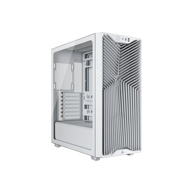 Gabinete Gamer Corsair 3200D RS, Mid-Tower, Performance, Lateral em Vidro Temperado, Branco - CC-9011335-WW