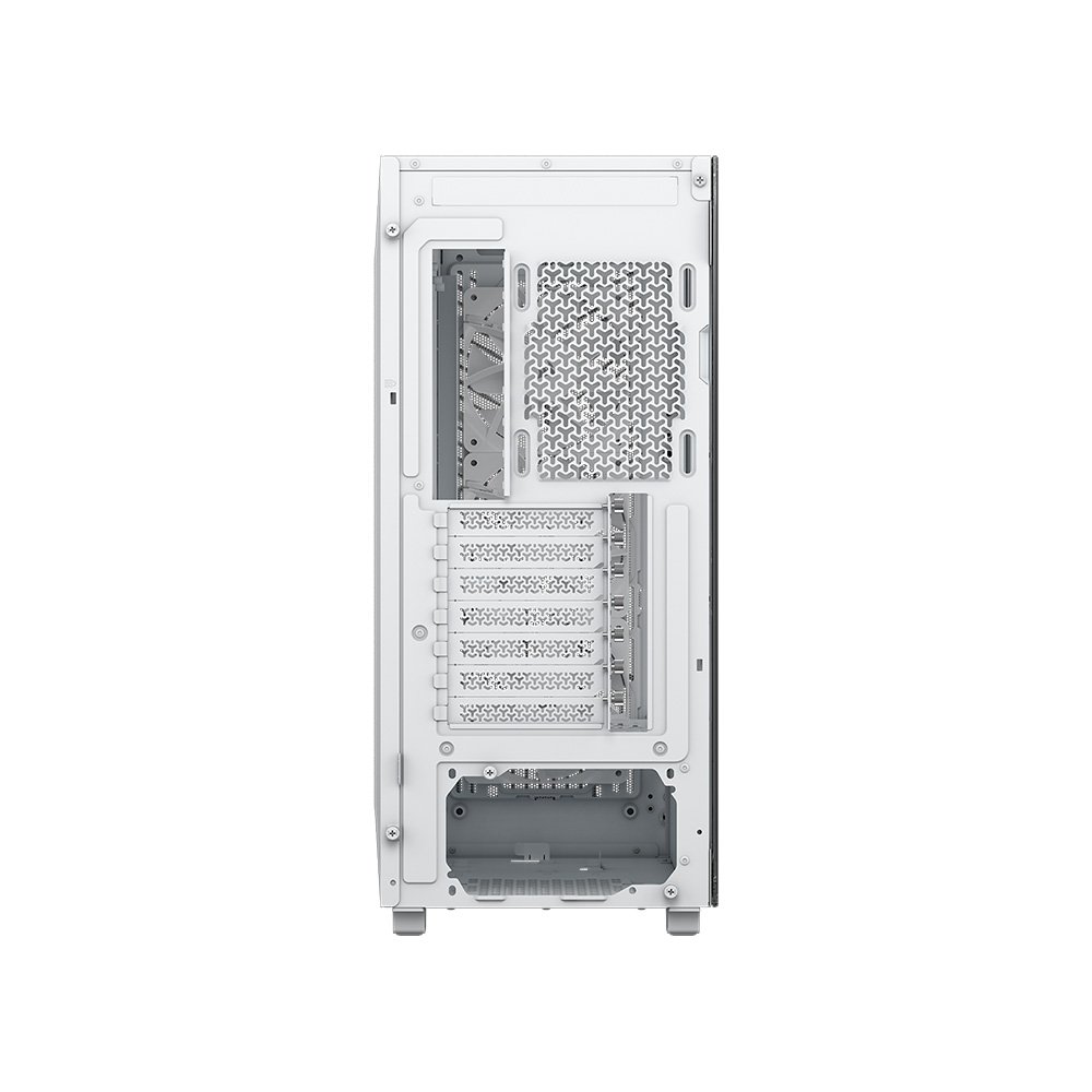 Imagem 8 de 10 do produto Gabinete Gamer Corsair 3200D RS, Mid-Tower, Performance, Lateral em Vidro Temperado, Branco - CC-9011335-WW