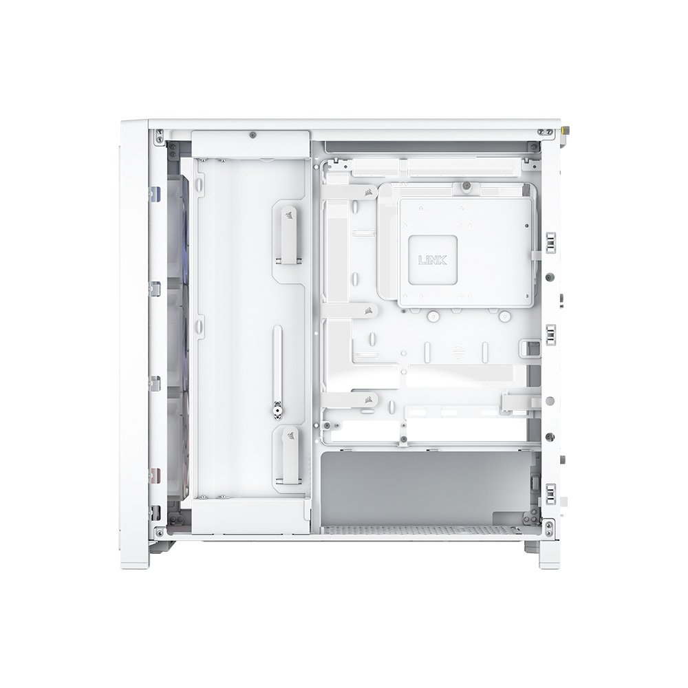 Gabinete Gamer ( Balão.info) 4000X RS, Mid-Tower, Lateral em Vidro Temperado, Branco - CC-( Balão.info)-WW - view 6