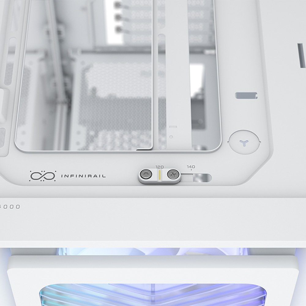 Imagem 14 de 16 do produto Gabinete Gamer Corsair Frame 4000X RS, Mid-Tower, Lateral em Vidro Temperado, Branco - CC-9011303-WW