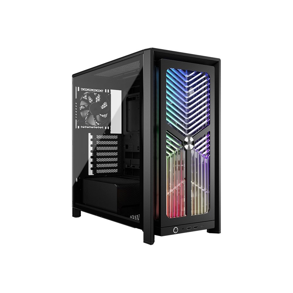 Gabinete Gamer Corsair Frame 4000X RS, Mid-Tower, Lateral em Vidro Temperado, Preto - CC-9011302-WW