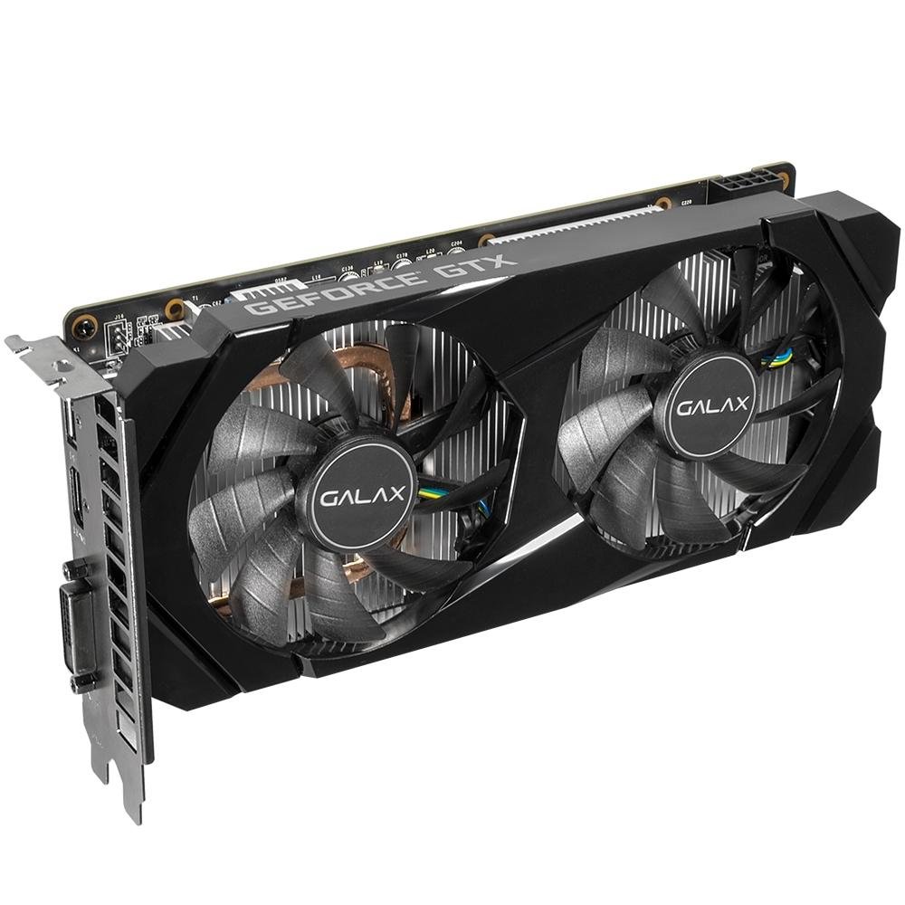 Placa de Vídeo GTX 1660 Ti Galax NVIDIA GeForce 1-Click OC 6GB, GDDR6 - 60IRL7DSY91C Placa de Vídeo GTX 1660 Ti Galax NVIDIA GeForce 1-Click OC 6GB, GDDR6 - 60IRL7DSY91C