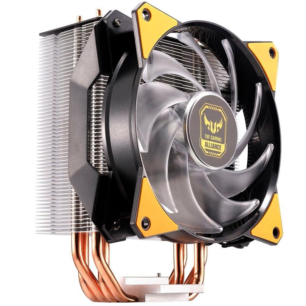 Imagem 1 de 4 do produto Cooler para Processador Cooler Master Masterair MA410P TUF Gaming, RGB por Controlador, 12cm - MAP-T4PN-AFNPC-R1