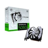Placa de Vídeo MSI RTX 5060 Cyclone OC NVIDIA GeForce, 8GB, GDDR7, 128-bit - 912-V812-205