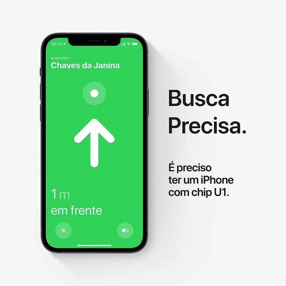 Localizador AirTag Apple 2ª Geração, Pacote com 4, Bluetooth - MFEA4BE/A - view 3