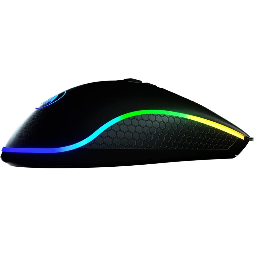 Imagem 4 de 5 do produto Mouse Gamer Redragon King Cobra, RGB, 8 Botões, 24000DPI - M711-FPS