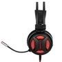 Headset Gamer Redragon Minos, 7.1 Virtual, Driver 50mm, USB, Preto e Vermelho - H210