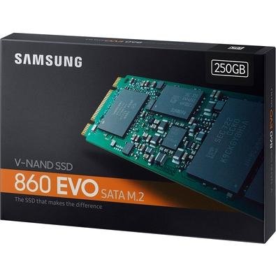 SSD Samsung 860 EVO 250GB Leitura 550MB/s | KaBuM!