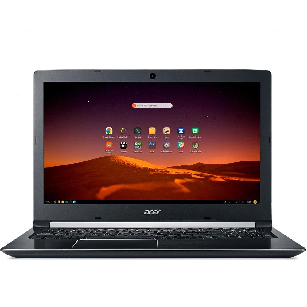 Notebook Acer Aspire 5, Intel Core i5-7200U, 8GB, 2TB, Linux, 15.6´ - A515-51-51JW