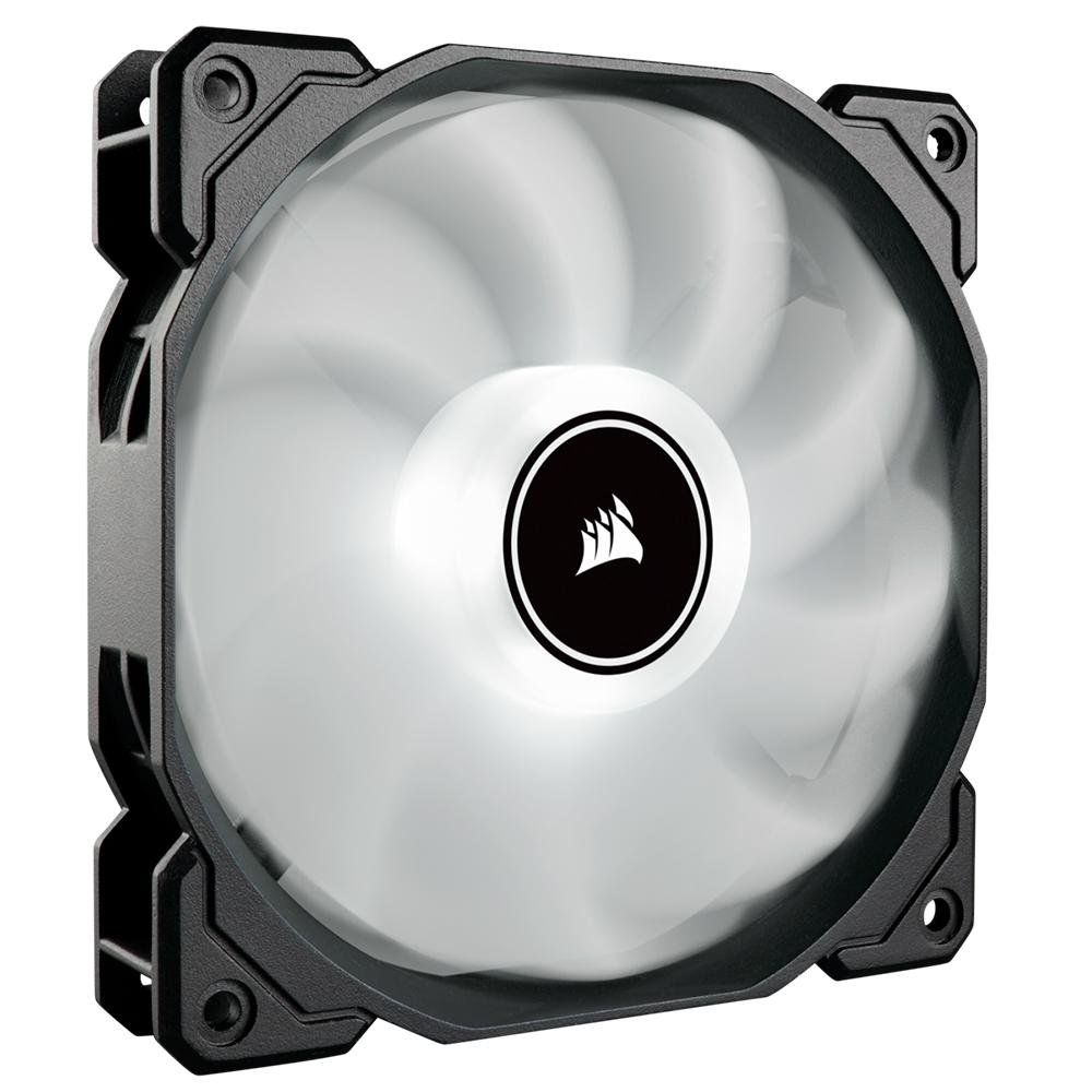 Imagem 1 de 6 do produto Cooler Fan Corsair AF120, 120mm, LED Branco, Preto - CO-9050079