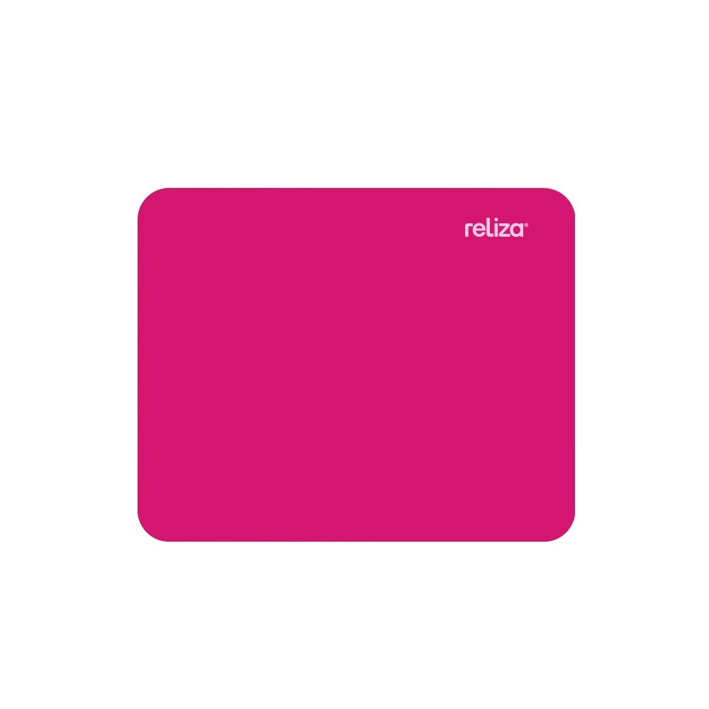 Imagem 2 de 5 do produto Mousepad Retangular Reliza, Revestimento em Tecido, Magenta - 010951