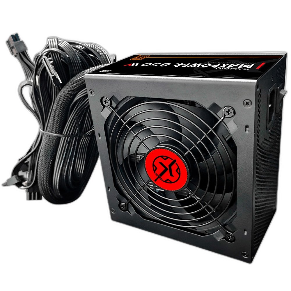 Fonte Gamer Kalkan, 850W, 80 Plus Bronze, PFC Ativo, Preto - MP-0950W-B - view 5