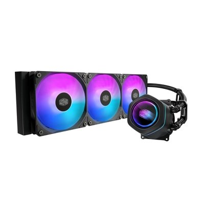 Water Cooler Cooler Master MasterLiquid Core Nex 360, ARGB, Intel e AMD, 360mm, Preto - MLX-D36M-A18PA-R1
