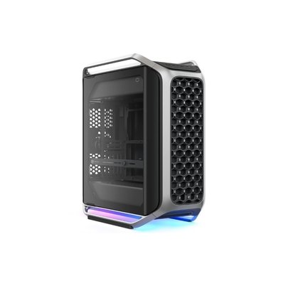 Gabinete Gamer Cooler Master COSMOS Alpha, Full Tower, E-ATX, Lateral em Vidro, 1x FAN, 2x Vent. Pré Instaladas, Prata - C700-KGNN-S00