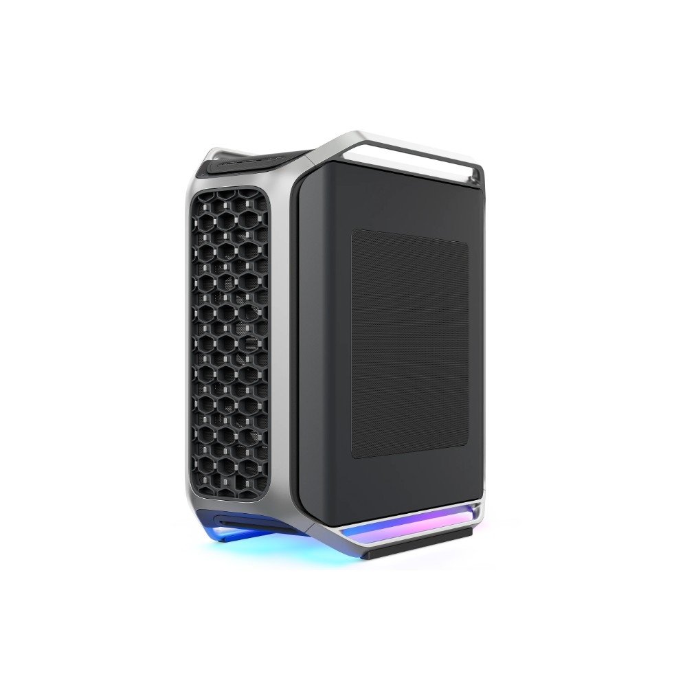 Imagem 4 de 5 do produto Gabinete Gamer Cooler Master COSMOS Alpha, Full Tower, E-ATX, Lateral em Vidro, 1x FAN, 2x Vent. Pré Instaladas, Prata - C700-KGNN-S00