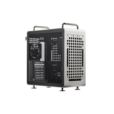 Gabinete Gamer Cooler Master QUBE 540 Moonstone, Mid Tower, E-ATX, Lateral em Vidro, 1x FAN, Branco - Q540-LGNN-S00