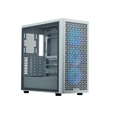 Gabinete Gamer Cooler Master Elite 502 White, Mid Tower, E-ATX, Lateral em Vidro, 3x FAN ARGB, Branco - E502-WGNN-S00