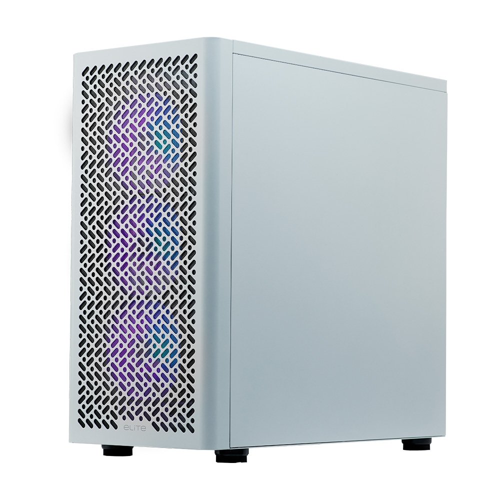 Imagem 4 de 6 do produto Gabinete Gamer Cooler Master Elite 502 White, Mid Tower, ATX, Lateral em Vidro, 4x FAN ARGB, Branco - E502-WGNN-SAZ
