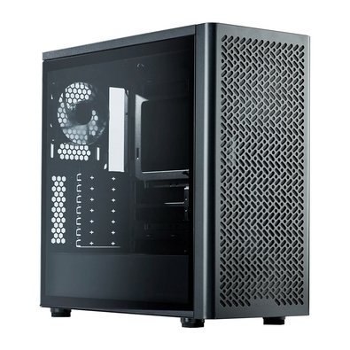 Gabinete Gamer Cooler Master Elite 502 Lite, Mid Tower, E-ATX, Lateral em Vidro, Preto - E502L-KGNN-S00