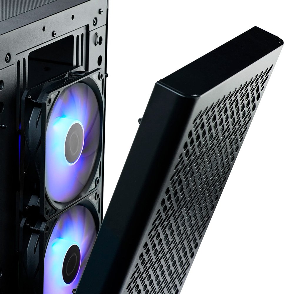 Imagem 2 de 2 do produto Gabinete Gamer Cooler Master Elite 502 Lite, Mid Tower, E-ATX, Lateral em Vidro, Preto - E502L-KGNN-S00