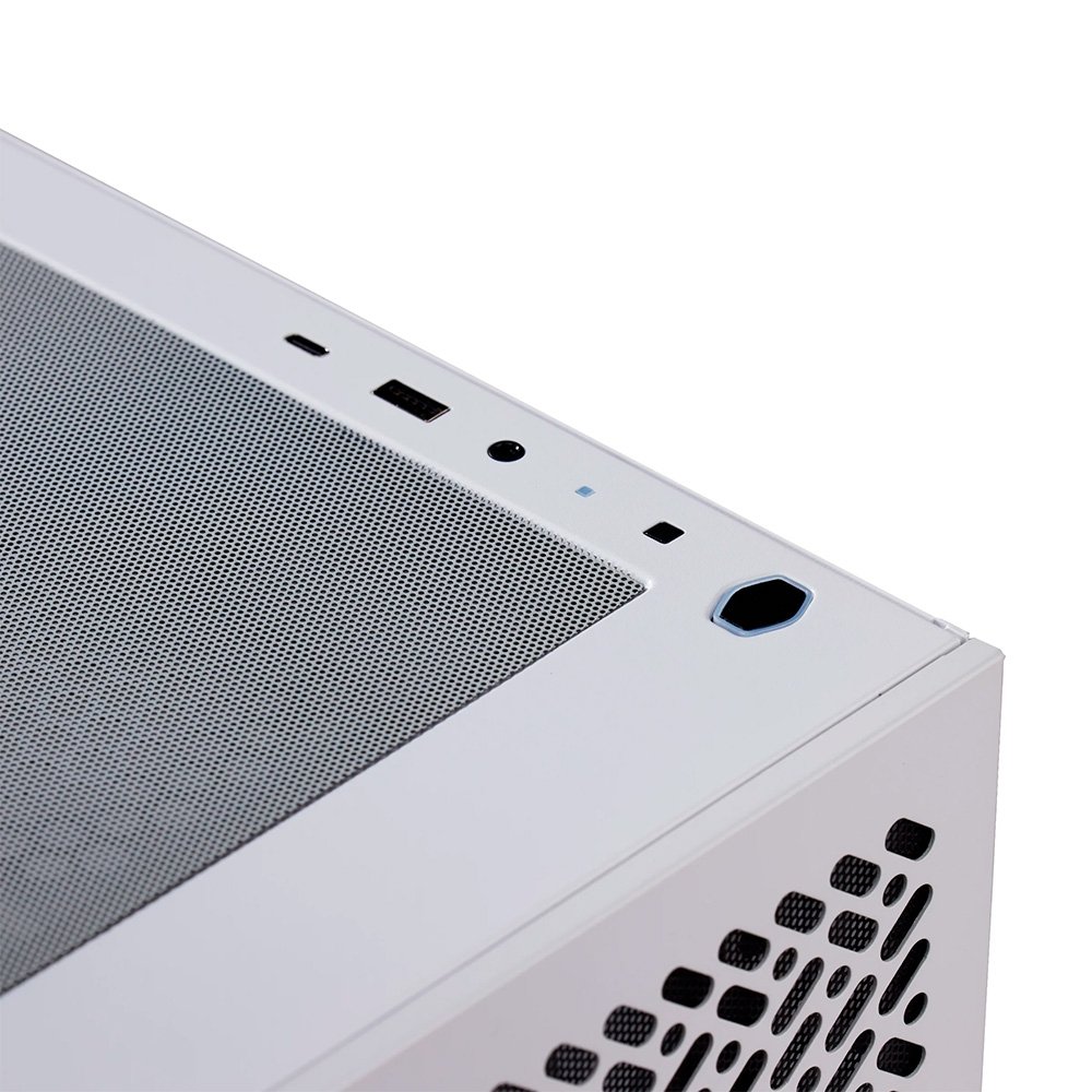 Imagem 2 de 3 do produto Gabinete Gamer Cooler Master Elite 302 White, Mini Tower, ATX, Lateral em Vidro, 3x FAN ARGB, Branco - E302-WGNN-S00