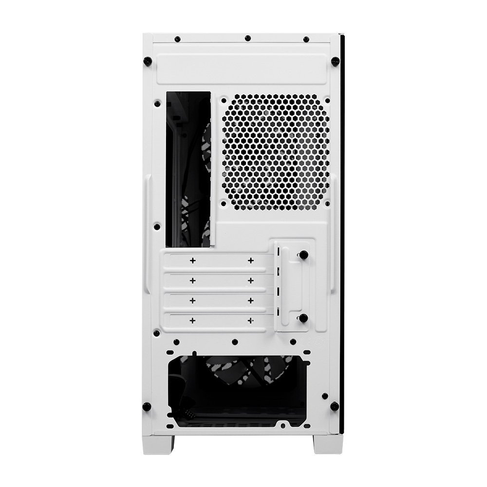 Imagem 4 de 6 do produto Gabinete Gamer Cooler Master Elite 302 White, Mini Tower, ATX, Lateral em Vidro, 4x FAN ARGB, Branco - E302-WGNN-SAZ