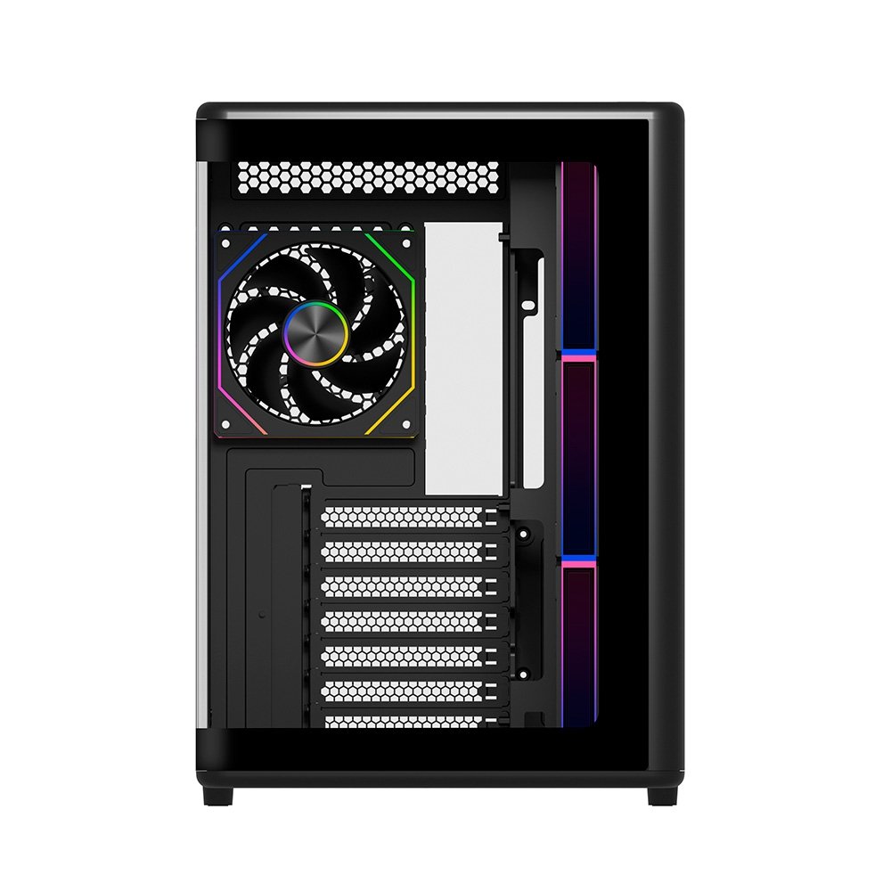 Imagem 3 de 3 do produto Gabinete Gamer Cooler Master Elite 600 Black ARGB, Mid Tower, ATX, Lateral e Frontal em Vidro, 4x FAN ARGB, Preto - E600-KGNN-S01