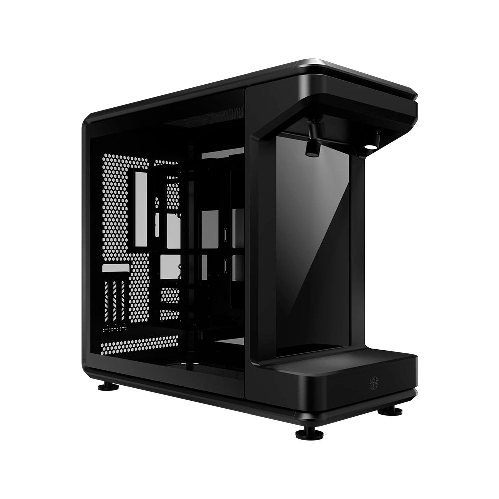 Imagem 3 de 3 do produto Gabinete Gamer Cooler Master MasterFrame 360 Stage Mirror, Mid Tower, ATX, BTF (ATX), Lateral e Frontal em Vidro, Preto - MF360-KHNN-S01