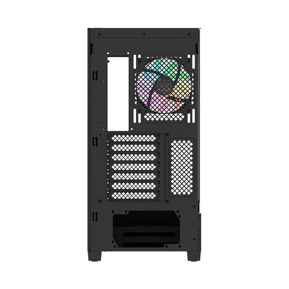 Gabinete Gamer ( Balão.info) View 290 TG ARGB, Mid-Tower, Vidro Temperado Curvo, 3x FANs ARGB, Preto - CA-11G-00M1WN-00 - view 5
