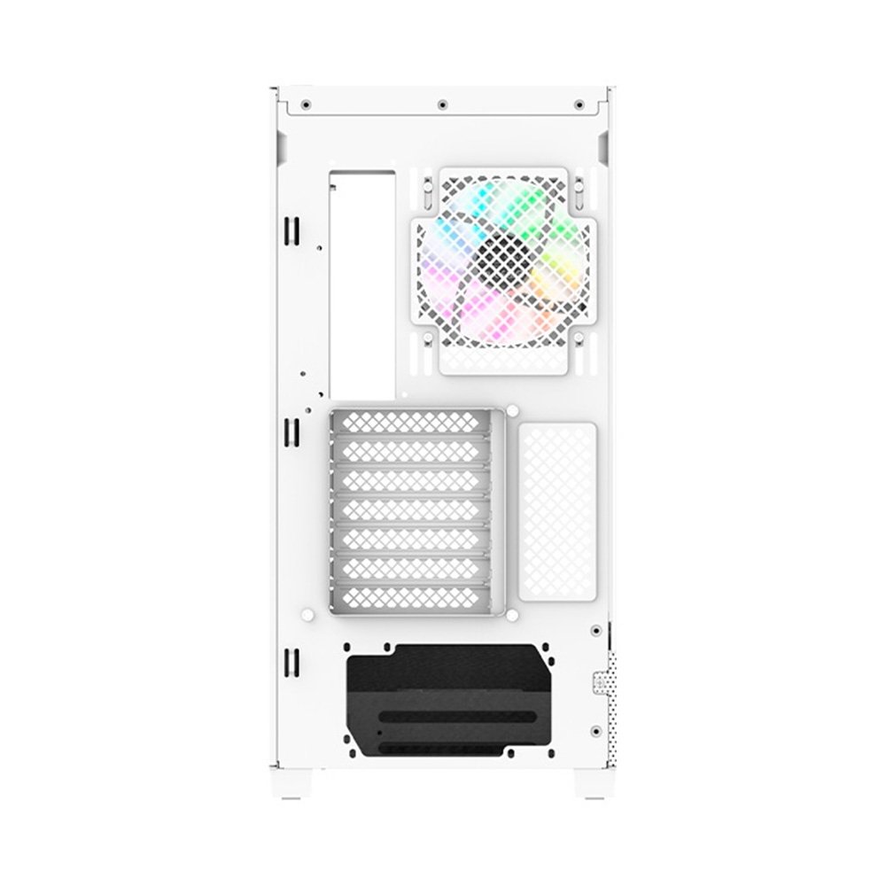 Imagem 4 de 6 do produto Gabinete Gamer Thermaltake View 290 TG ARGB, Mid-Tower, Vidro Temperado Curvo, 3x FANs ARGB, Snow - CA-11G-00M6WN-00
