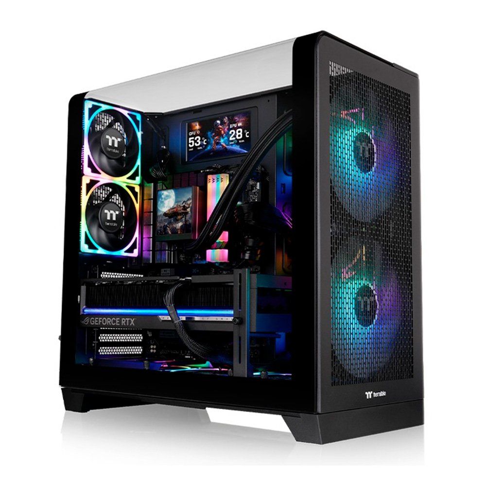 Gabinete Thermaltake View 390 Air Preto/Snow