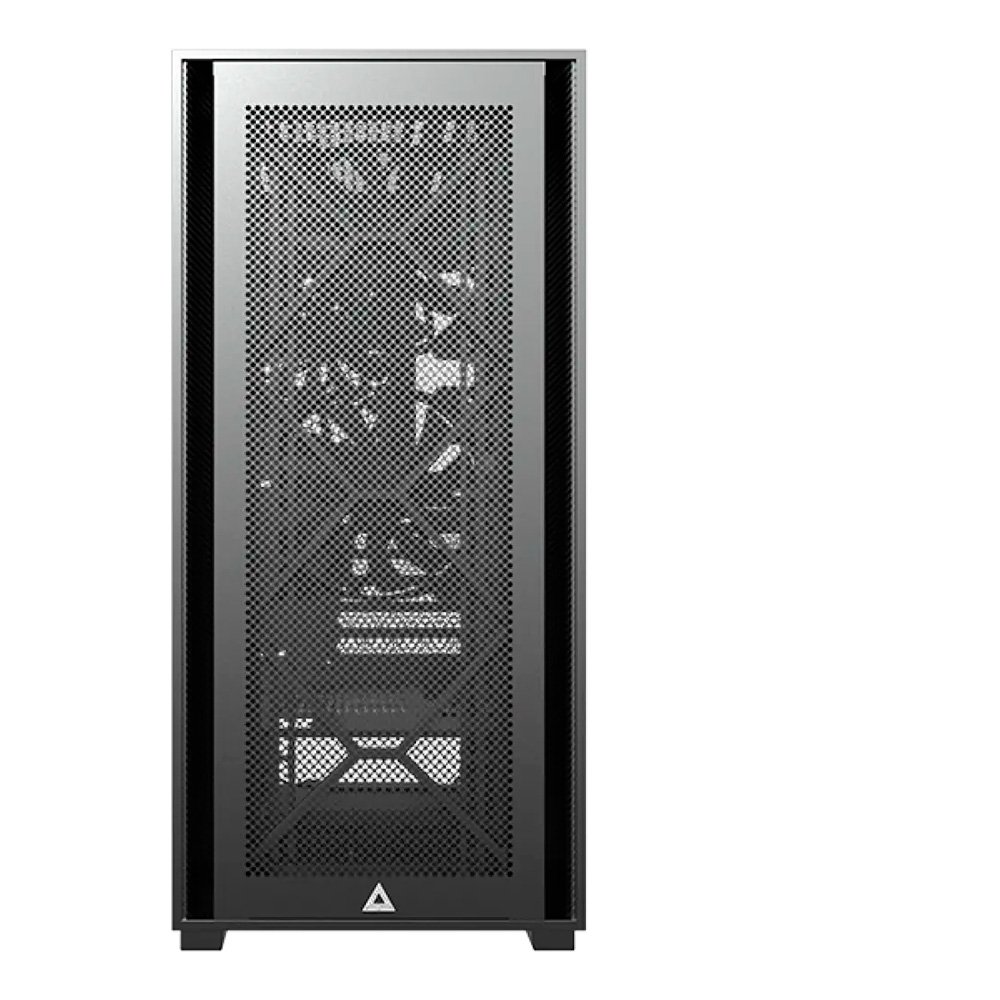 Gabinete Gamer Montech AIR 1000 Lite, Mid Tower, Lateral em Vidro Temperado, 3x FANs, Preto - AIR1000LITEB - view 5