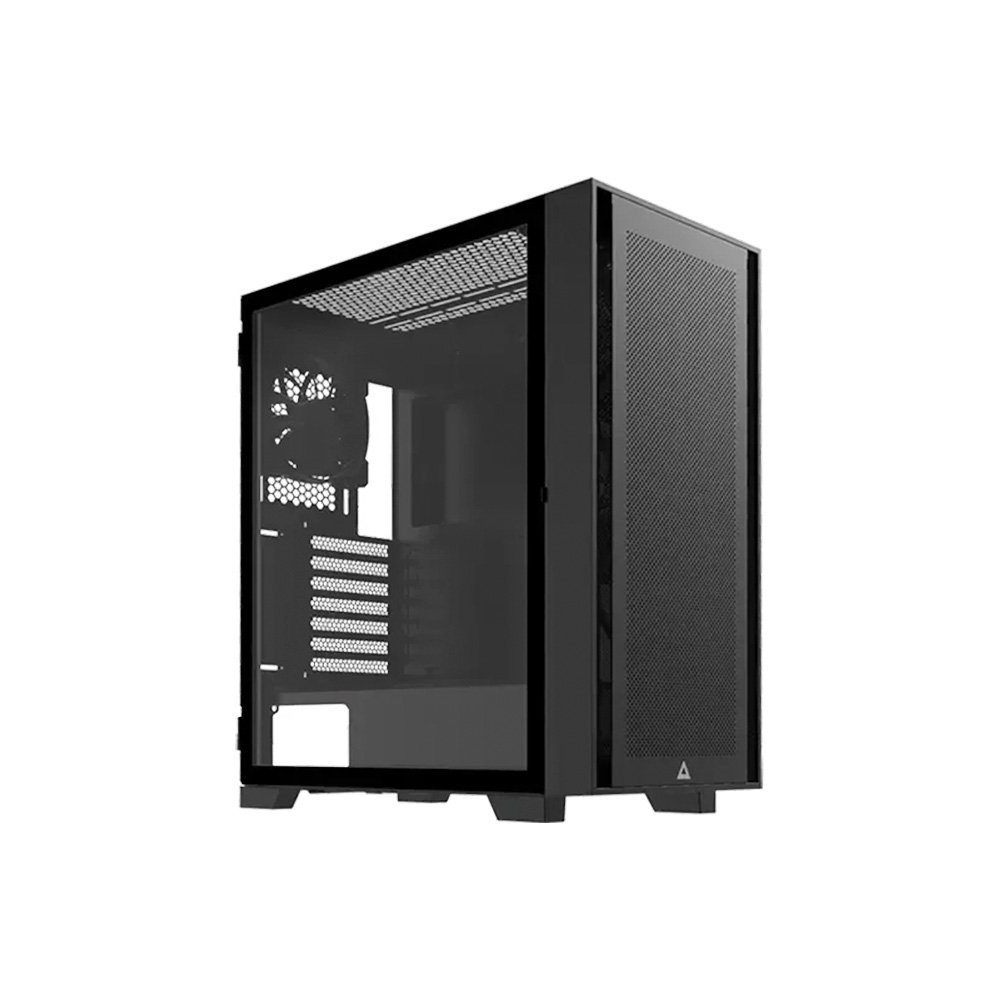 Gabinete Gamer Montech AIR 1000 Lite, Mid Tower, Lateral em Vidro Temperado, 3x FANs, Preto - AIR1000LITEB - view 12