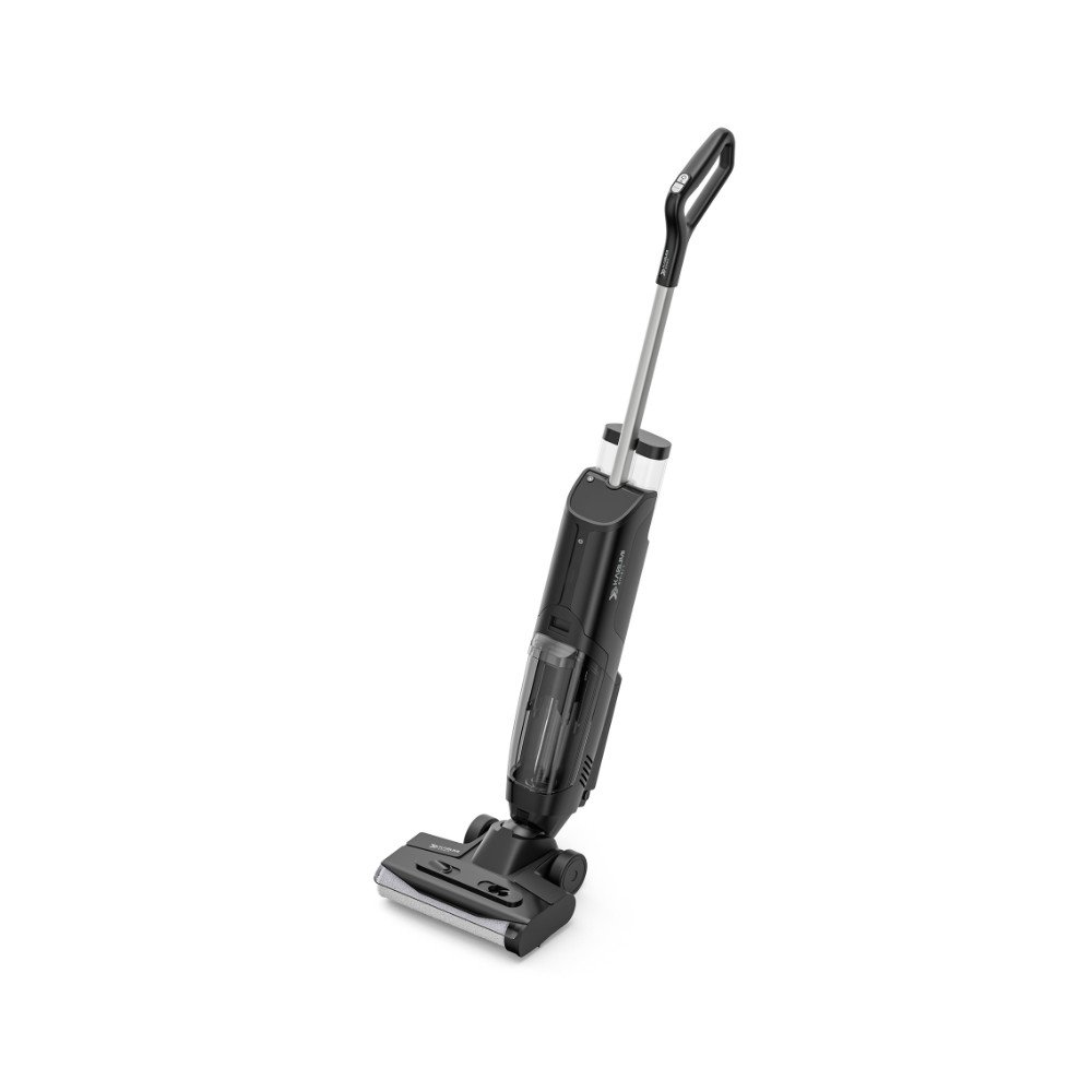 Aspirador de Pó Vertical Sem Fio Balão.info! smart Clean Pro - Sólidos e Líquidos, Passa Pano, Base Autolimpante, 5500PA, Bivolt, Preto - KSAV300PT