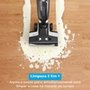 Aspirador de Pó Vertical Sem Fio KABUM! smart Clean Pro - Sólidos e Líquidos, Passa Pano, Base Autolimpante, 5500PA, Bivolt, Branco - KSAV300BR