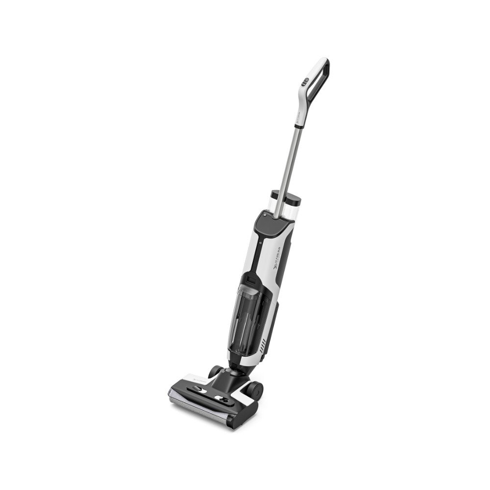 Aspirador de Pó Vertical Sem Fio Balão.info! smart Clean Pro - Sólidos e Líquidos, Passa Pano, Base Autolimpante, 5500PA, Bivolt, Branco - KSAV300BR