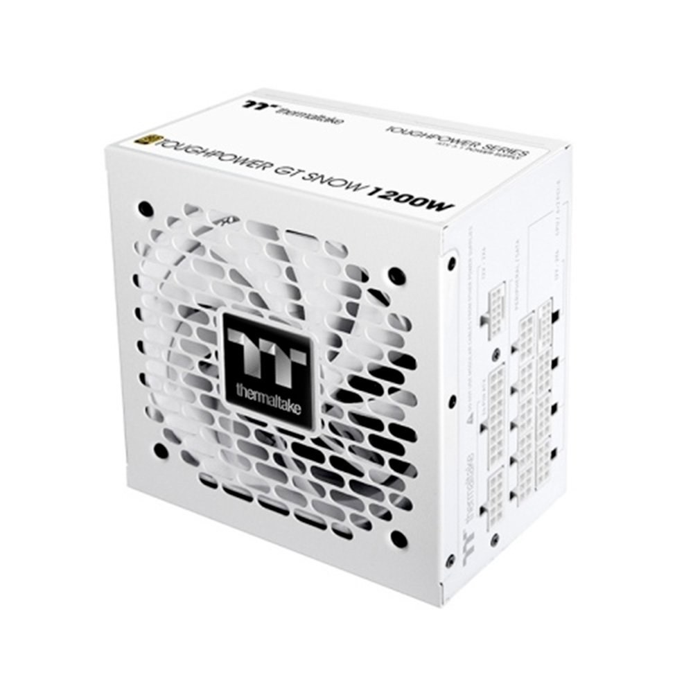 Fonte Thermaltake Toughpower GT, 1200W, 80 Plus Gold, Full Modular, PFC Ativo, Snow White - PS-TPT-1200FNFAGB-W - view 3
