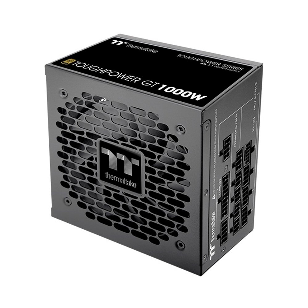 Fonte Thermaltake Toughpower GT, 1000W, 80 Plus Gold, Full Modular, PFC Ativo, Preto - PS-TPT-1000FNFAGB-3 - view 2