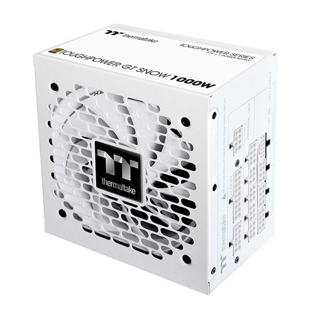 Fonte Thermaltake Toughpower GT, 1000W, 80 Plus Gold, Full Modular, PFC Ativo, Snow White - PS-TPT-1000FNFAGB-W - view 3