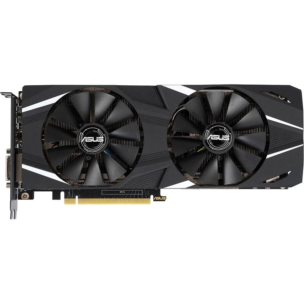 Placa de Vídeo Asus NVIDIA GeForce RTX 2060 OC 6GB, GDDR6 - DUAL-RTX2060-O6G Placa de Vídeo Asus NVIDIA GeForce RTX 2060 OC 6GB, GDDR6 - DUAL-RTX2060-O6G