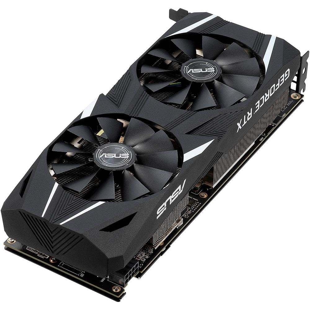Placa de Vídeo Asus NVIDIA GeForce RTX 2060 OC 6GB, GDDR6 - DUAL-RTX2060-O6G Placa de Vídeo Asus NVIDIA GeForce RTX 2060 OC 6GB, GDDR6 - DUAL-RTX2060-O6G