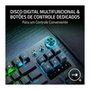 Teclado Gamer Óptico Razer Huntsman V3 Pro 8000hz TKL, Switch Óptico Analógico Gen-2, Rapid Trigger, Snap Tap - Preto - RZ03-05520200