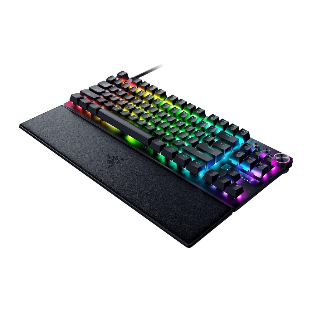 Teclado Gamer Óptico ( Balão.info) V3 Pro 8000hz TKL, Switch Óptico Analógico Gen-2, Rapid Trigger, Snap Tap - Preto - RZ03-( Balão.info - foto 4