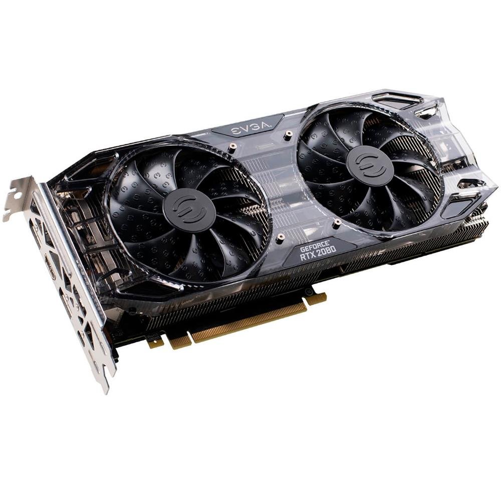 Placa de Vídeo EVGA NVIDIA GeForce RTX 2080 Black | KaBuM!