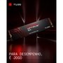 SSD SanDisk Optimus GX 7100, 1TB, M.2 NVMe, Leitura 7.250 MB/s, Gravação 6.900 MB/s, PCIe Gen4 - SDSP71100TAN-000E0