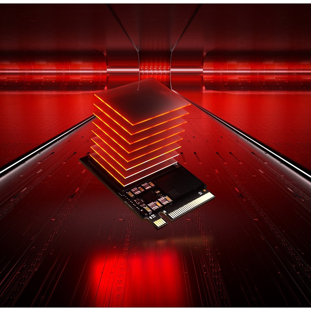 Imagem 11 de 12 do produto SSD SanDisk Optimus GX 7100M, 1TB, M.2 NVMe, Leitura 7.250 MB/s, Gravação 6.900 MB/s, PCIe Gen4 - SDSP71100TAT-000E0