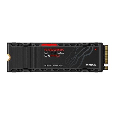 SanDisk Optimus GX Pro 850X 1TB com dissipador