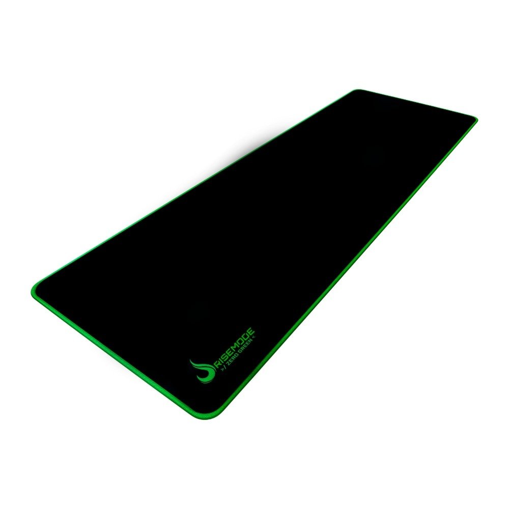 Mousepad Gamer Rise Mode Speed Zero Pro, Estendido 900x400mm, Costura Verde - RG-MPP-06-ZG